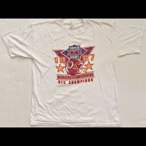 1987 Redskins Champion Tee